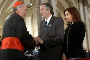 Cristina ahora es amiga del papa