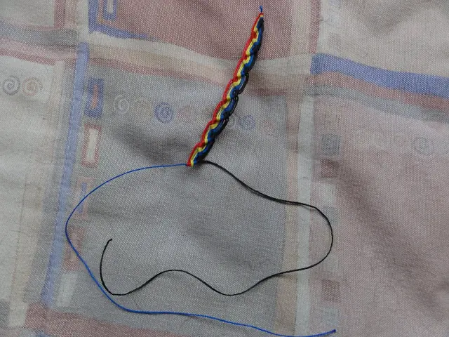 Como hacer pulseras macramé estilo "wave"