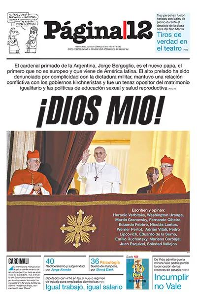 Pagina 12 - Tapa 15-03 y Hoy 19-03