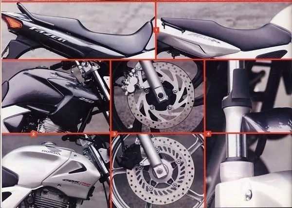 Honda Twister (CBX) 250 vs. Yamaha Fazer (YBR) 250