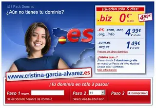 Dominios .biz gratis por un año.