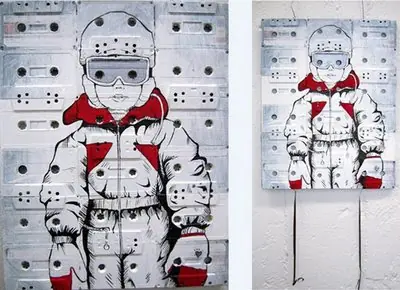 Arte con cassettes + Yapa :)