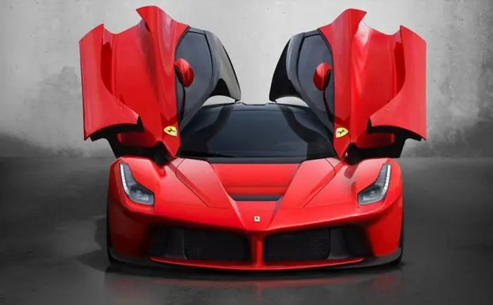 La nueva Ferrari, mejor dicho "LaFerrari"