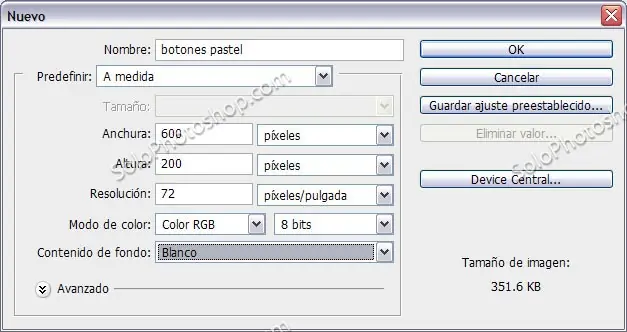 Elegantes Botones Pastel para Web con Photoshop