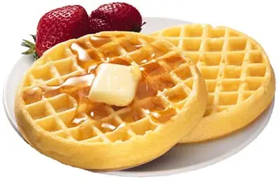 Unos Waffles Con Un Licuado Yo Te Digo Como Hacerlo