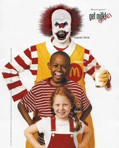 Invasion de payasos macabros