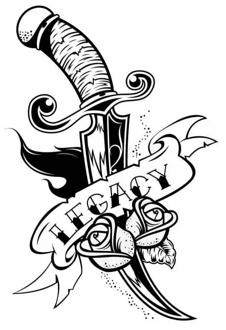 Tatuajes de Dagas, historia y significados