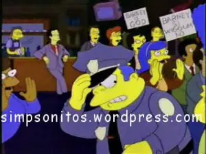 Error en el doblaje de Los Simpsons