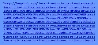HugeURL, un servicio para alargar URLs