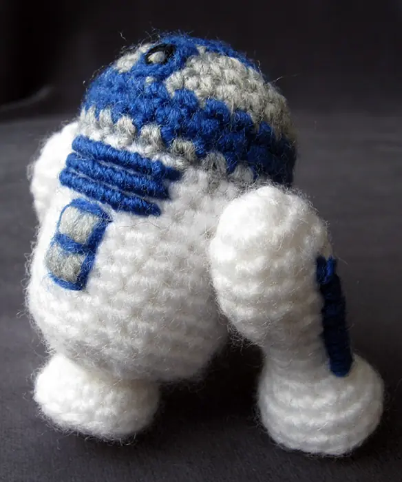 Amigurumi R2D2 patrón