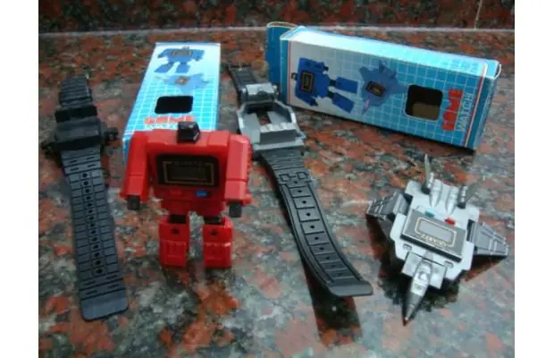 Retro 80s Robot Reloj Trans-Former