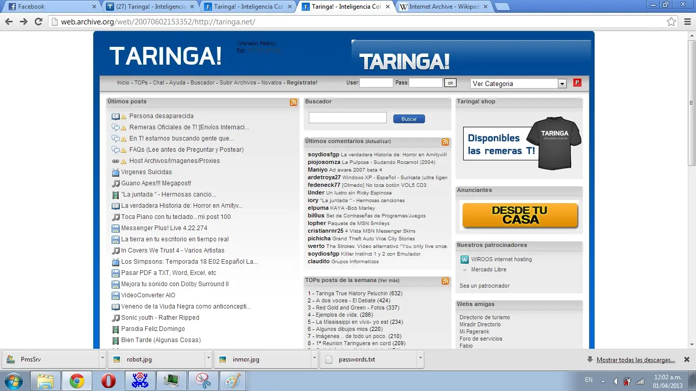 Paginas