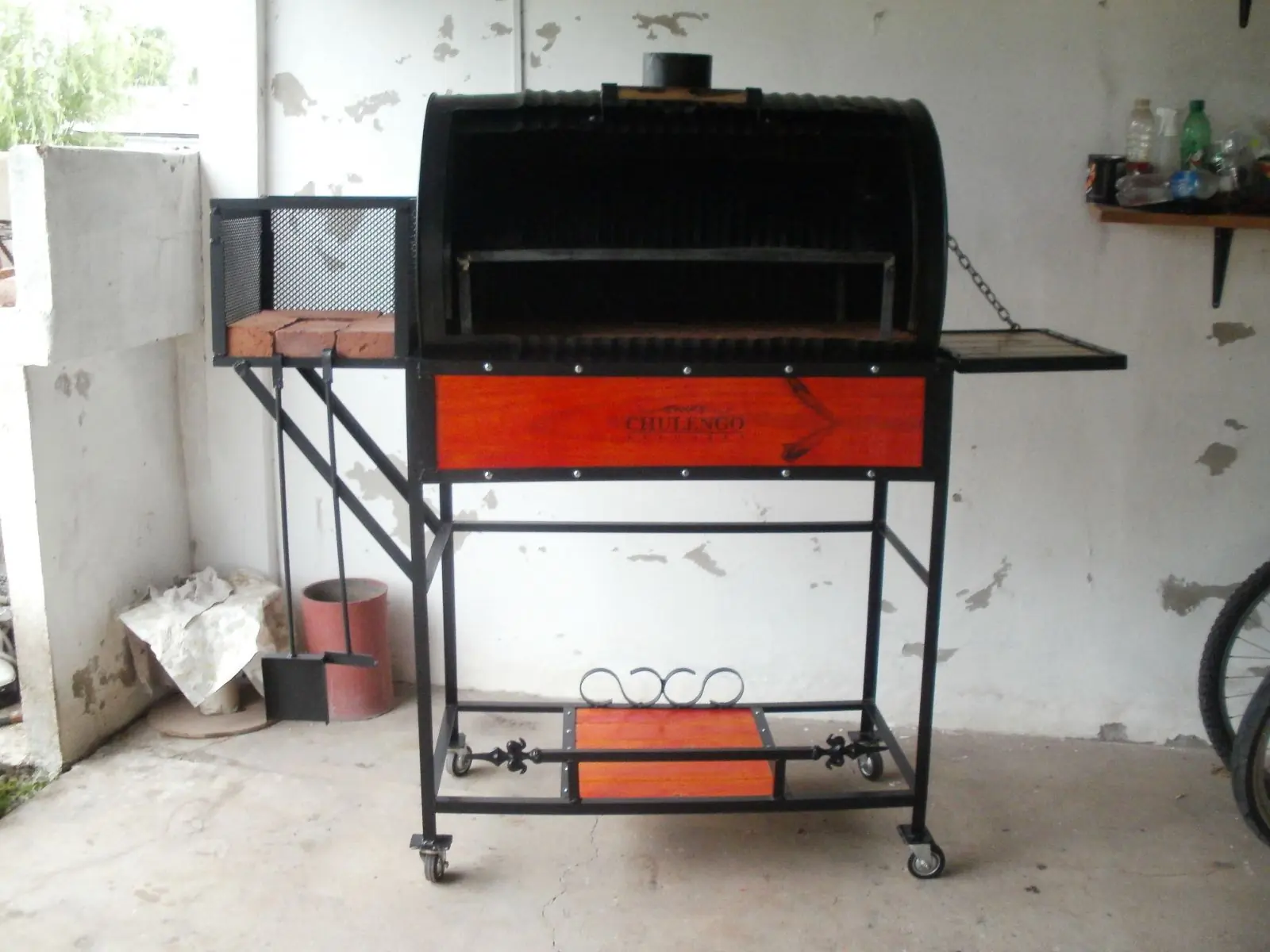 Como hacer un chulengo/parrilla tambor, veni que te explico!