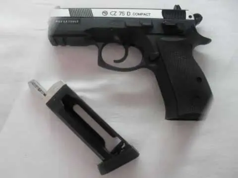 Pistola a Gas Cz-75d Compact Dual Tone