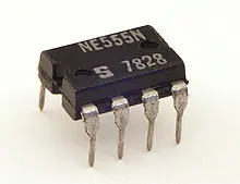 Timbre para sordos (luz temporizada) y Luz parpadeante 555