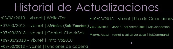 Programación .NET - Visual Basic [Vi-Actu]