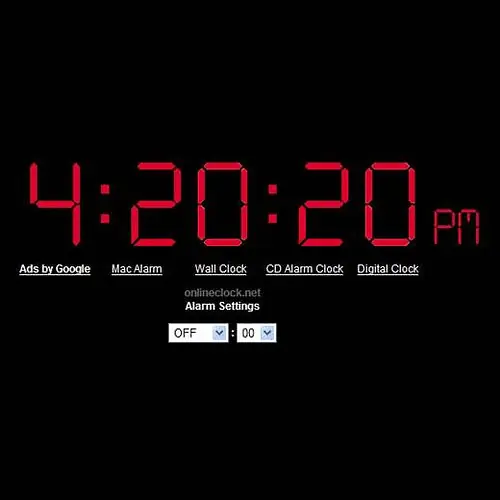 Alarma para pc. (Sin descarga)
