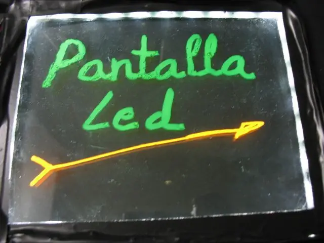 Fabricando Una Pizarra Led
