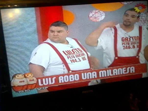 Luisito se fue de putas