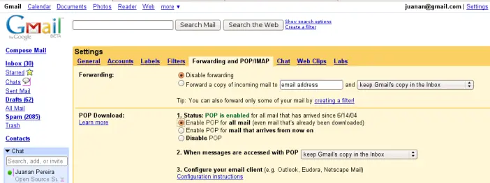 ¿Como hacer backup de Gmail?