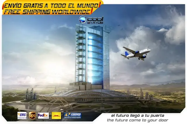 Cool Status Envío Gratis a Todo el Mundo! El Futuro Llegó