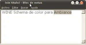 Aplicar el esquema de color de nuestro tema GTK a wine