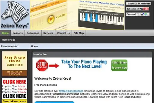Cinco sitios para aprender música gratis.