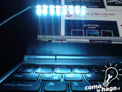 Como hacer una lampara Usb(Notebook)