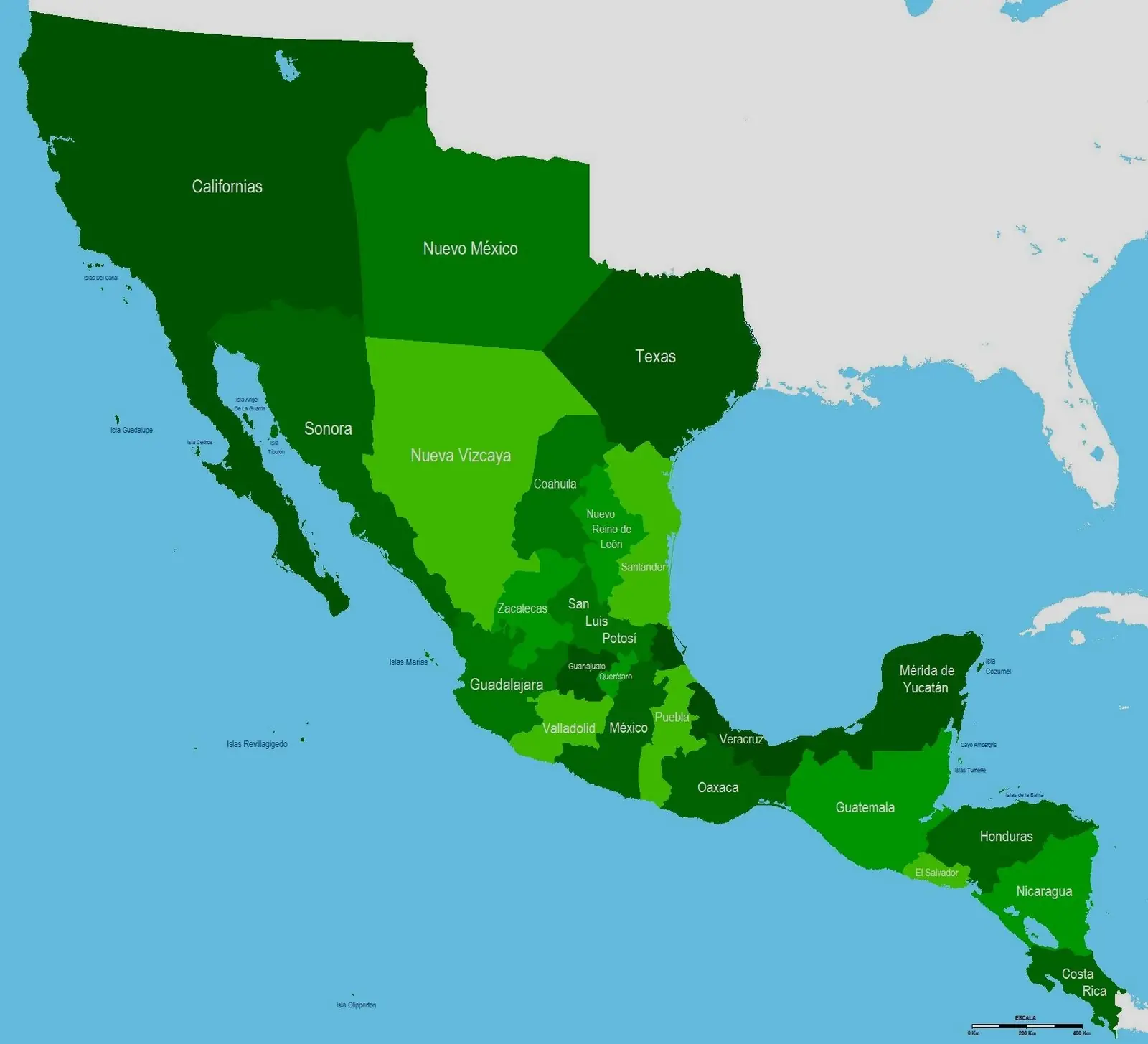 Mexico recupera territorios 2080, USA nuevo pais latino.