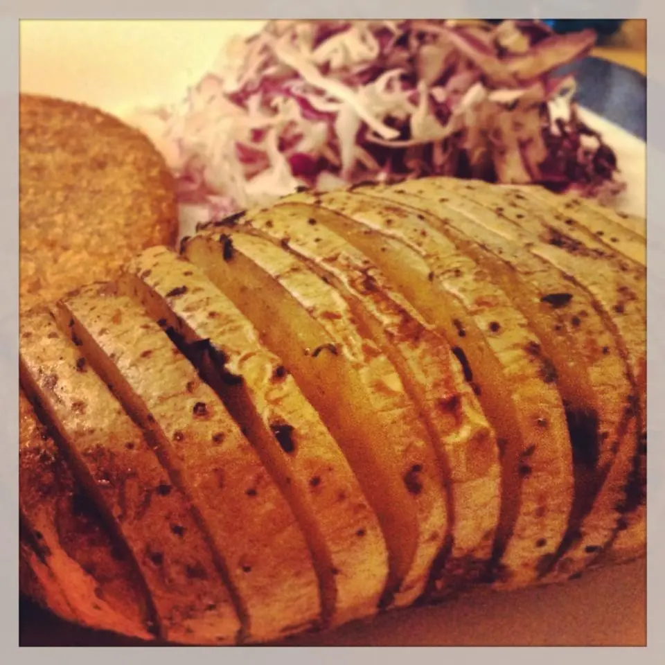 Papas Hasselback