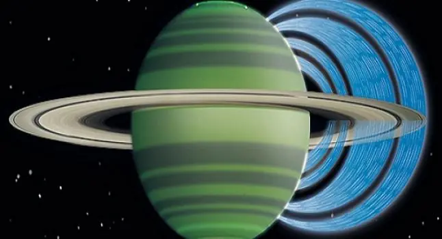 Cae lluvia desde los anillos de Saturno cubriendo grandes ex