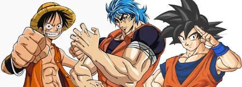Crossover entre One Piece, Dragon Ball y Toriko