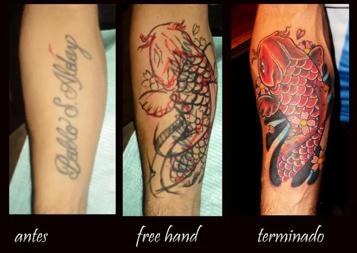Cover up y arreglos de tatuajes - by Vicky-