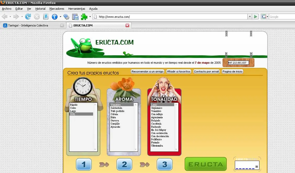 Tirate un eructo online!