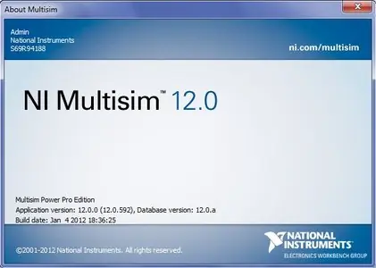 Multisim 12.0 Power Pro Edition (full español)