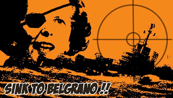 Thatcher: "decidimos hundir al Belgrano durante un almu