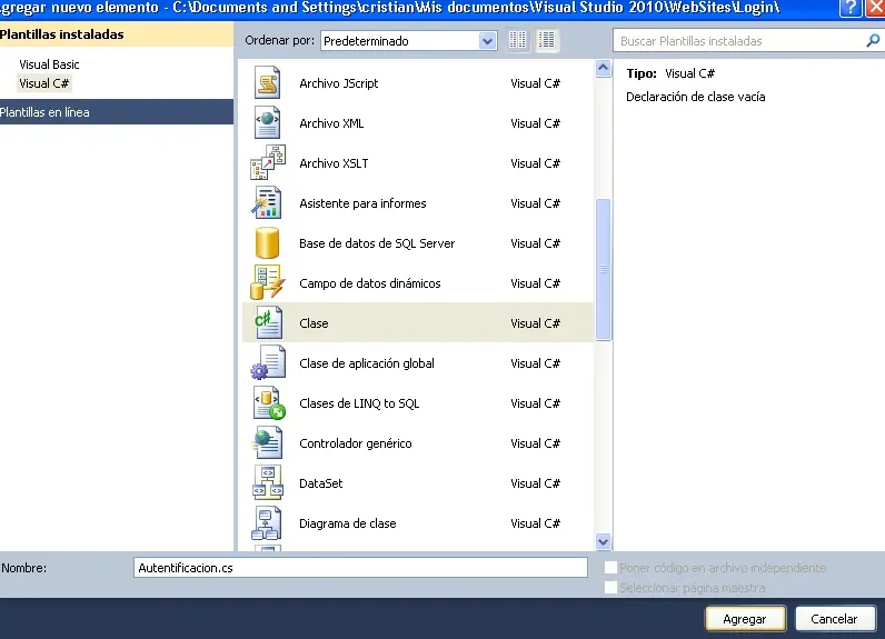 Inicio De Sesion Usando El Control Login Asp.Net