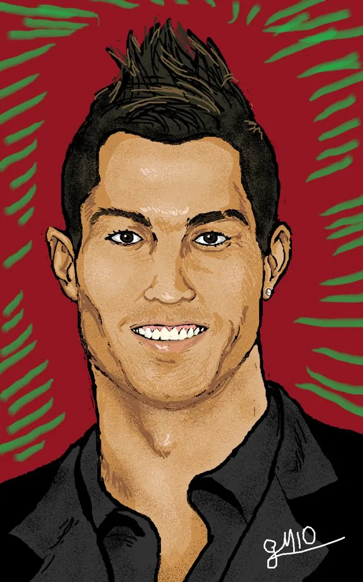 Caricaturas y retratos en paint