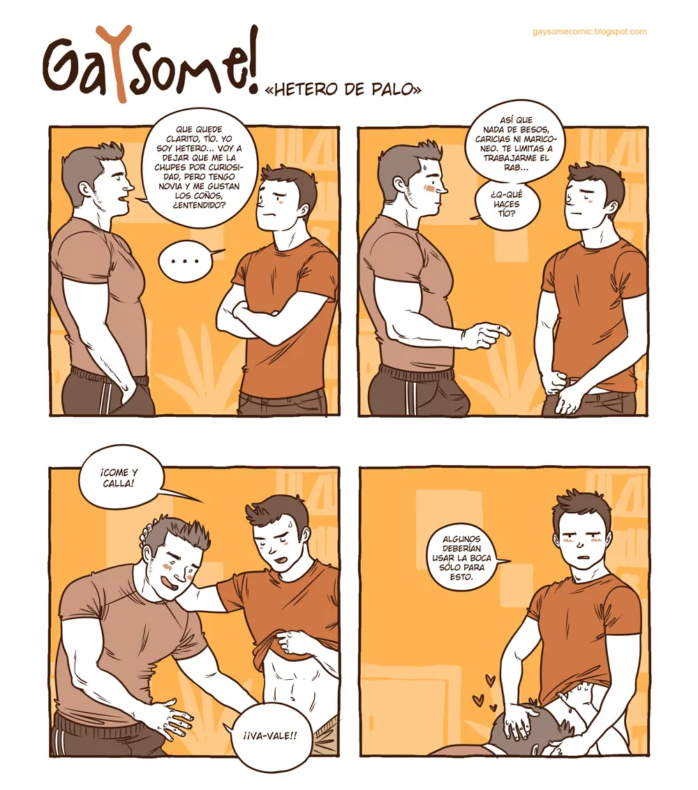 Gaysome!, humor gay