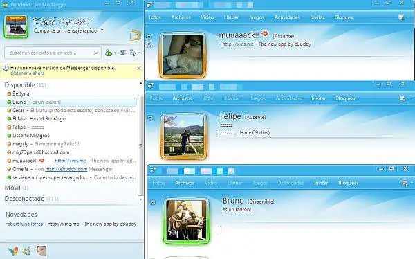 MSN Messenger y otros que desparecen [nostálgico]
