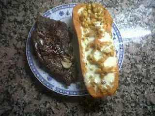 Carne al Horno con Calabaza Rellena