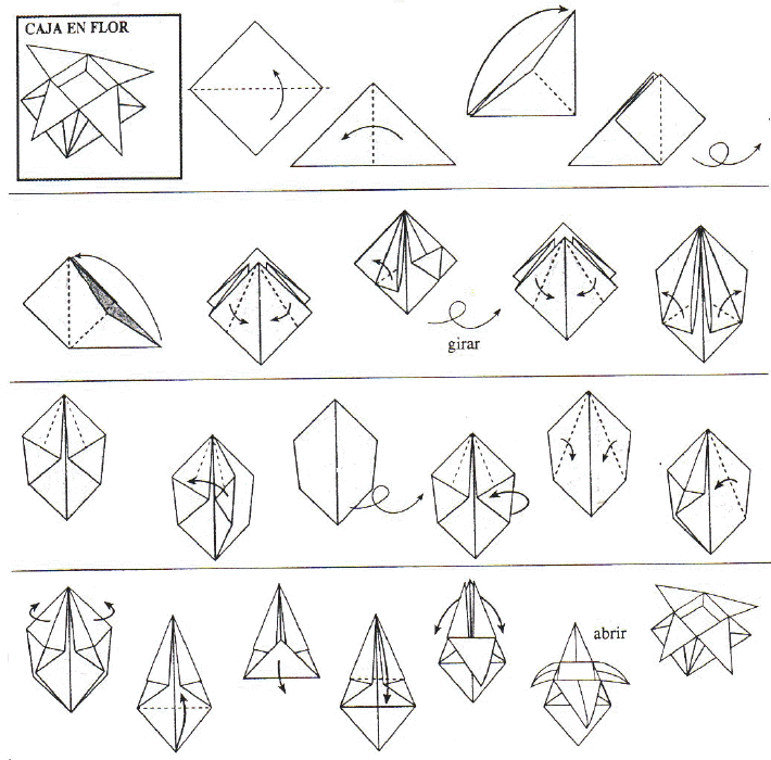 como hacer origami