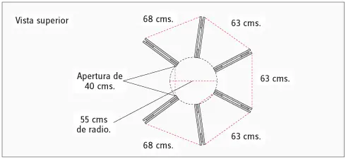 en medio