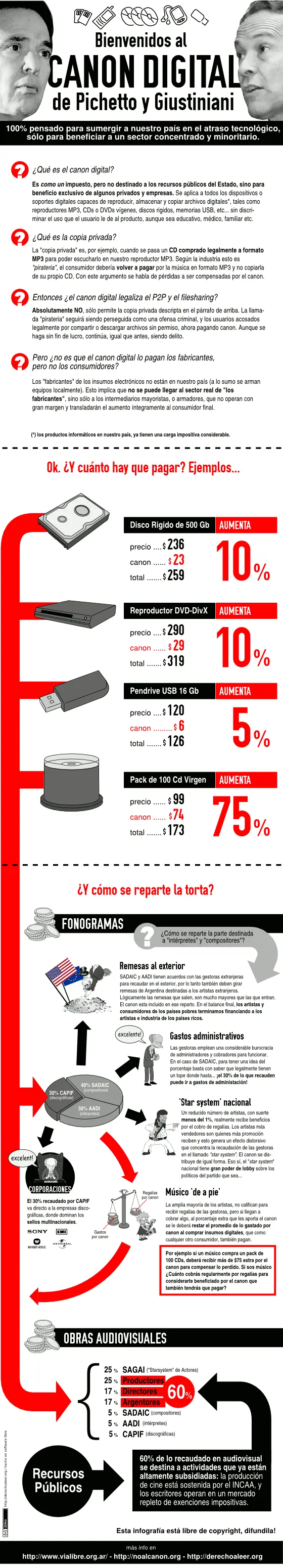 ¿Qué es el canon digital? Infografía
