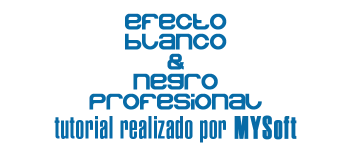 Tip Photoshop 2 [Efecto Blanco & Negro en Fotografías]