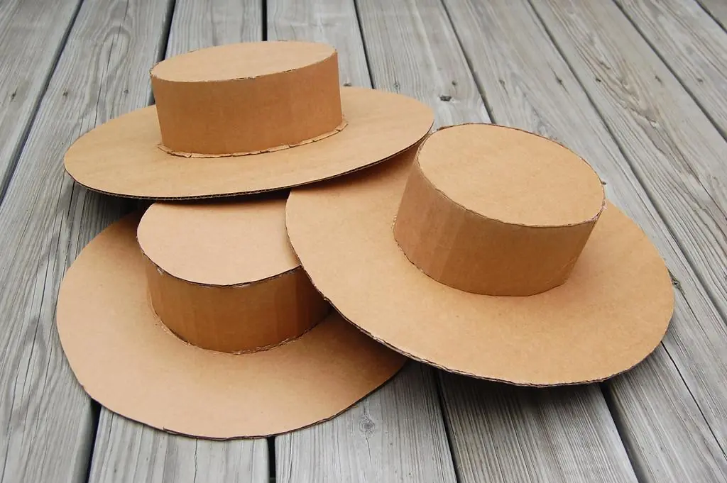 Como hacer sombreros de carton