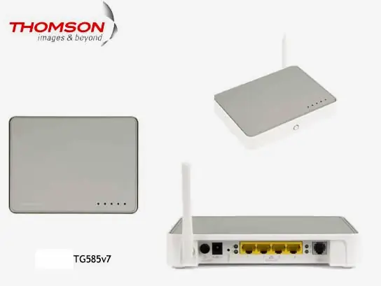 Abrir Puertos De Router Thomson TG585 v7 Telmex