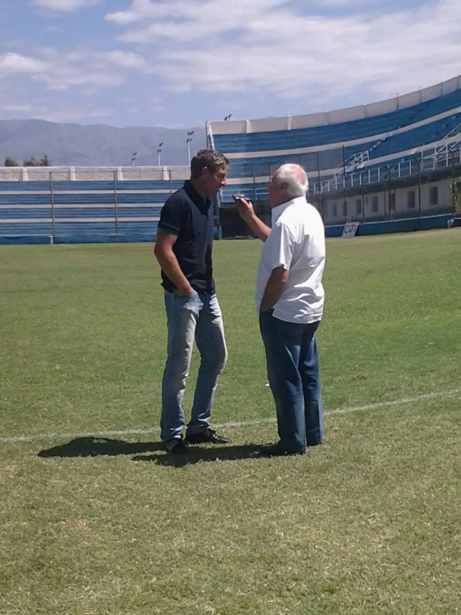 Conocí a mi ídolo, Martín Palermo.