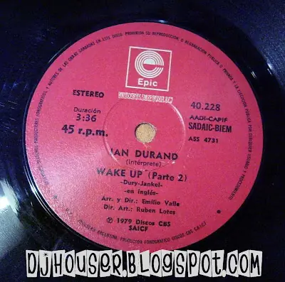 "Wake Up": ¿Ian Dury o... Ian Durand?