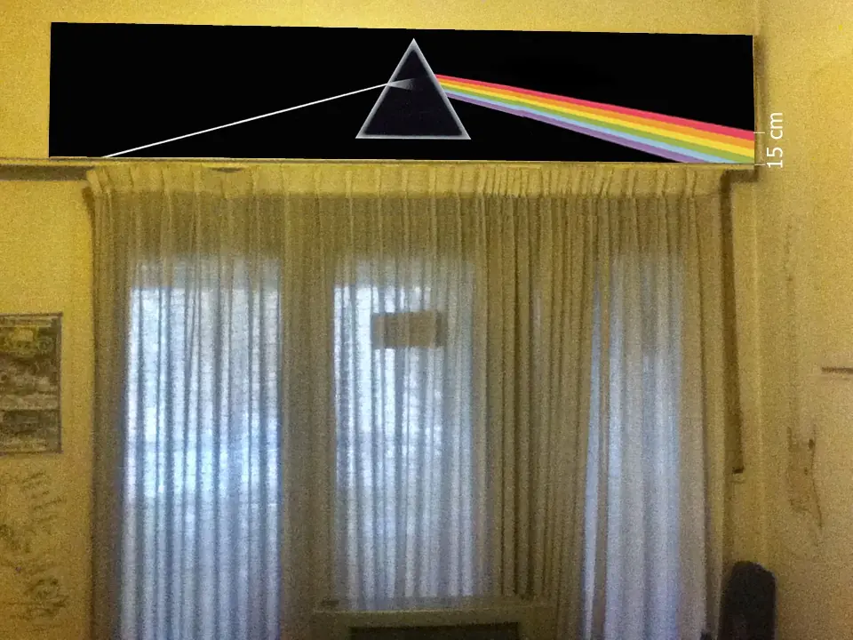 Mi Cuadro de Dark Side of the Moon - Pink Floyd